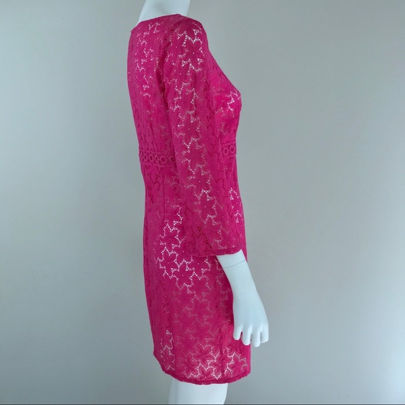NEW {Laundry by Shelli Segal} Bougainvillea Dress - Picture 5 of 7